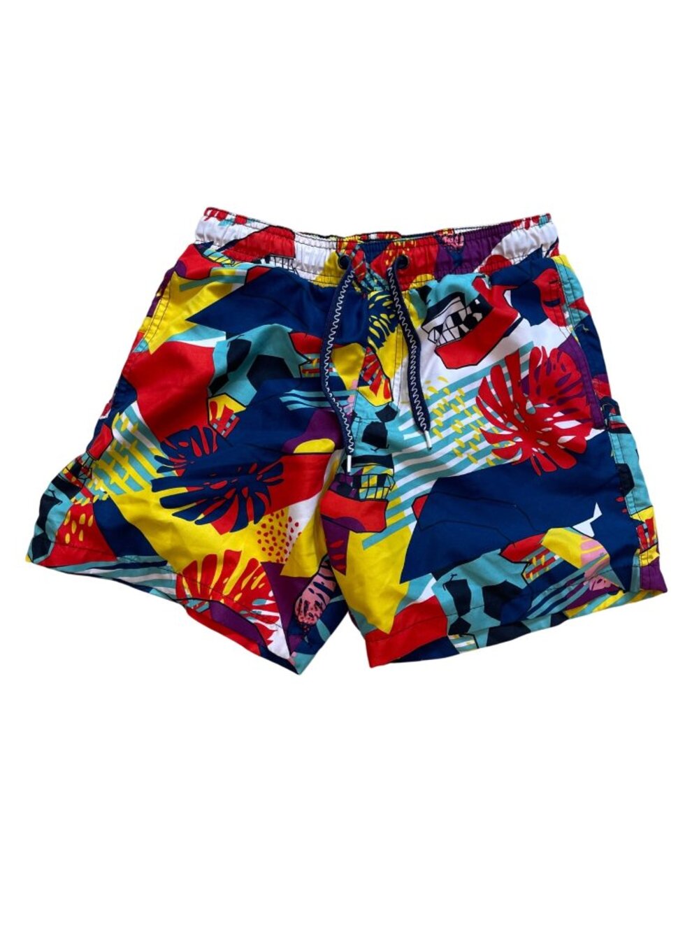 Surf Society Skull Swim Trunks Board Shorts Men's Size Small UV Protection Wicki